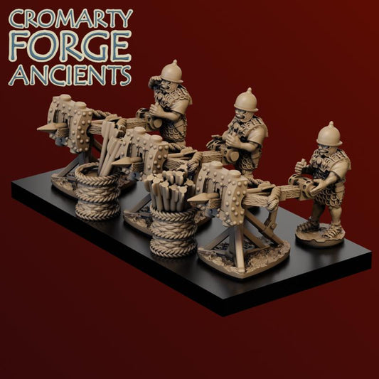 10mm Late Republic Roman Scorpion Bolt Throwers image 0