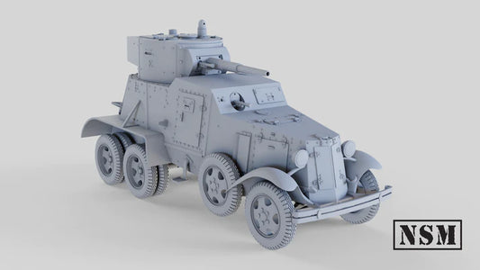 WW2 Russian BA6 armoured car 20mm image 0