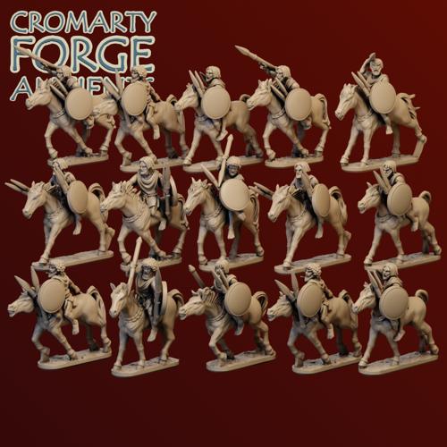 13.5mm Numidian Light Cavalry Small Unit image 0