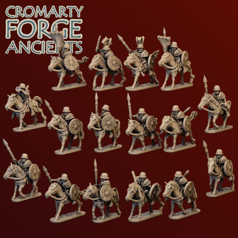 10mm Late Republic Roman Cavalry Unit image 0