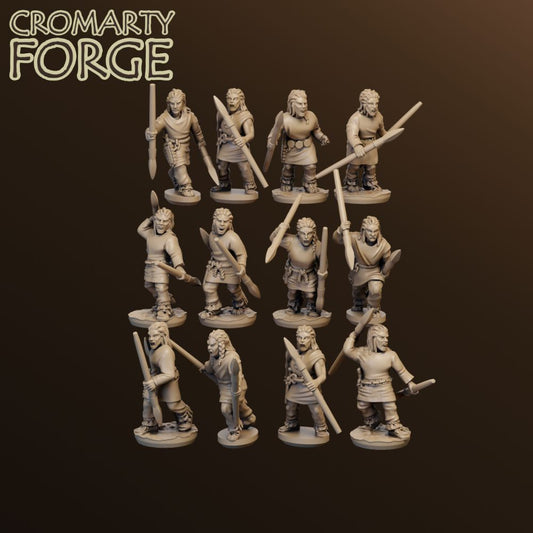 15mm Gallic Javelin Skirmishers Small Unit image 0