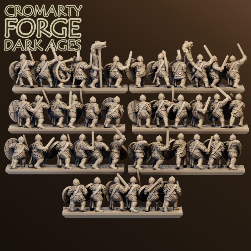 10mm Late Imperial Roman Legionaries Attacking image 1