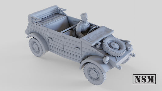 WW2 Kubelwagen (2 pack) 20mm image 0