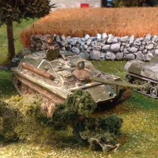 Cold War Warsaw Pact ASU85 Tank Destroyer Section 06mm