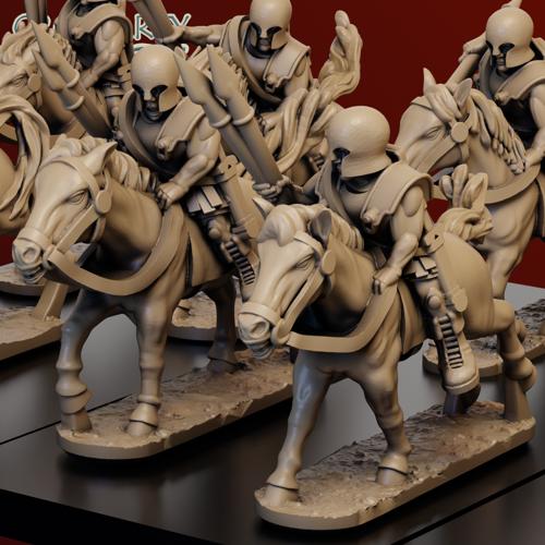 10mm Earlier Greek Cavalry Unit