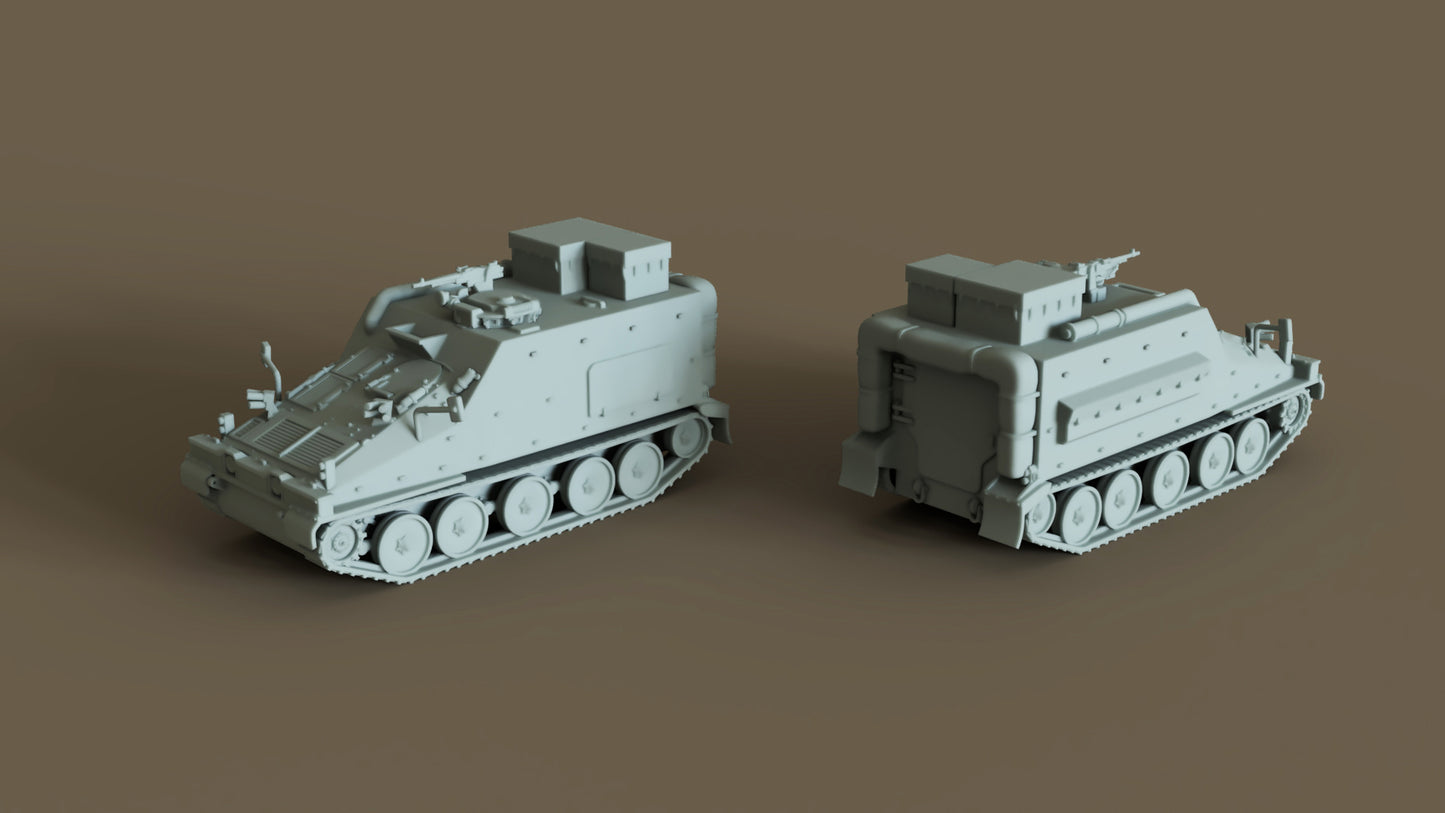 Cold War British Command Team In FV105 Sultan 10mm