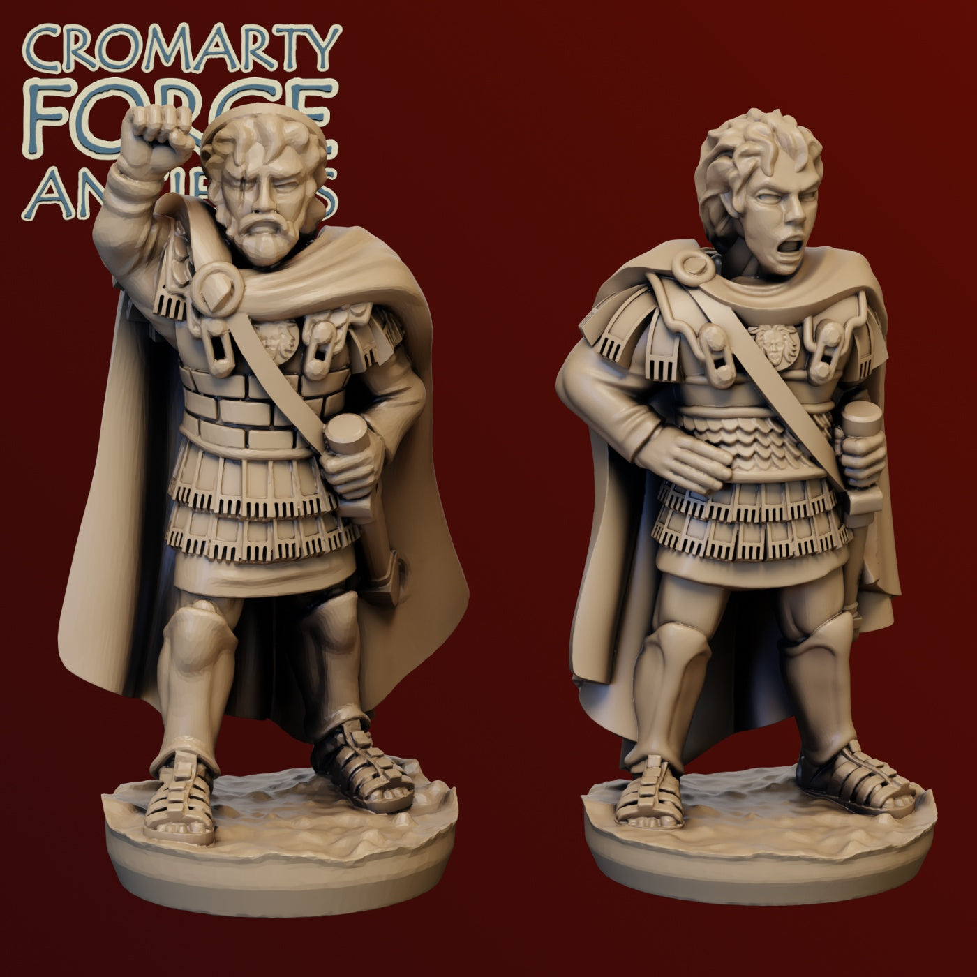 15mm Macedonian Generals