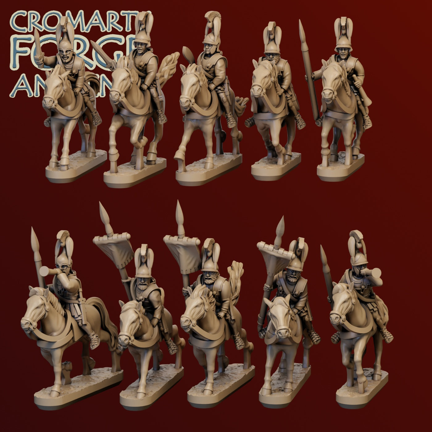15mm Macedonian Greek Cavalry UNIT