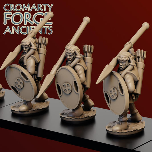 15mm Achaemenid Persian Immortal Infantry Attack Armour Quilt Spear And Bow Pack Breaker