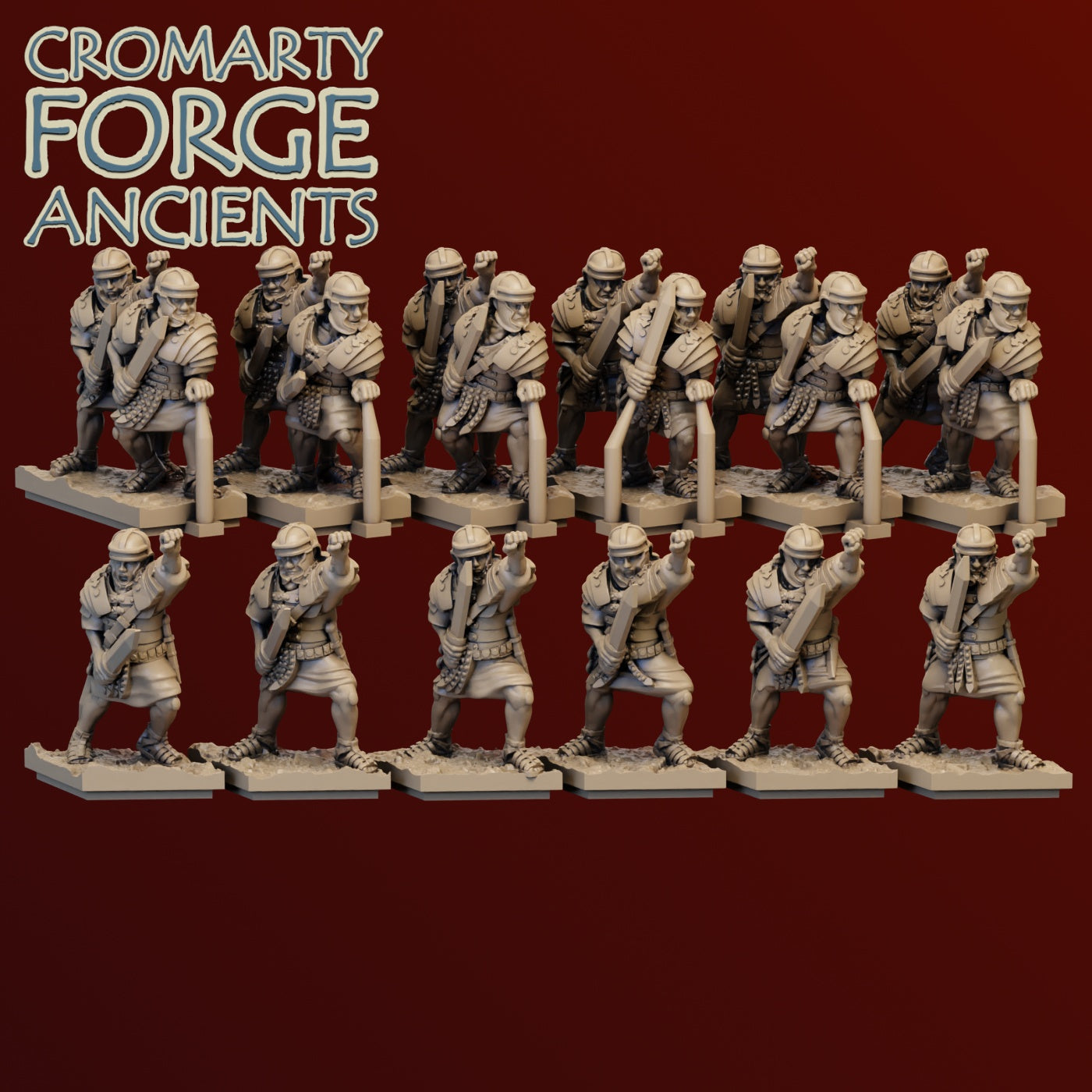 15mm Early Imperial Roman Testudo