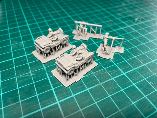 Cold War USA M151 Jeep patrol 10mm