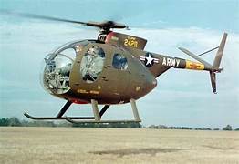 Cold War USA OH6 Cayuse helicopter 06mm