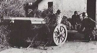 WW2 German Panzergrenadier PAK97/38 anti tank gun and crew 20mm