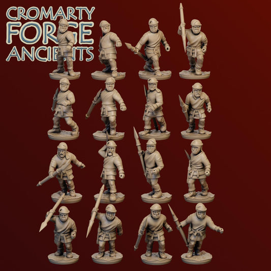 15mm Achaemenid Persian Persian Peltasts Small Unit