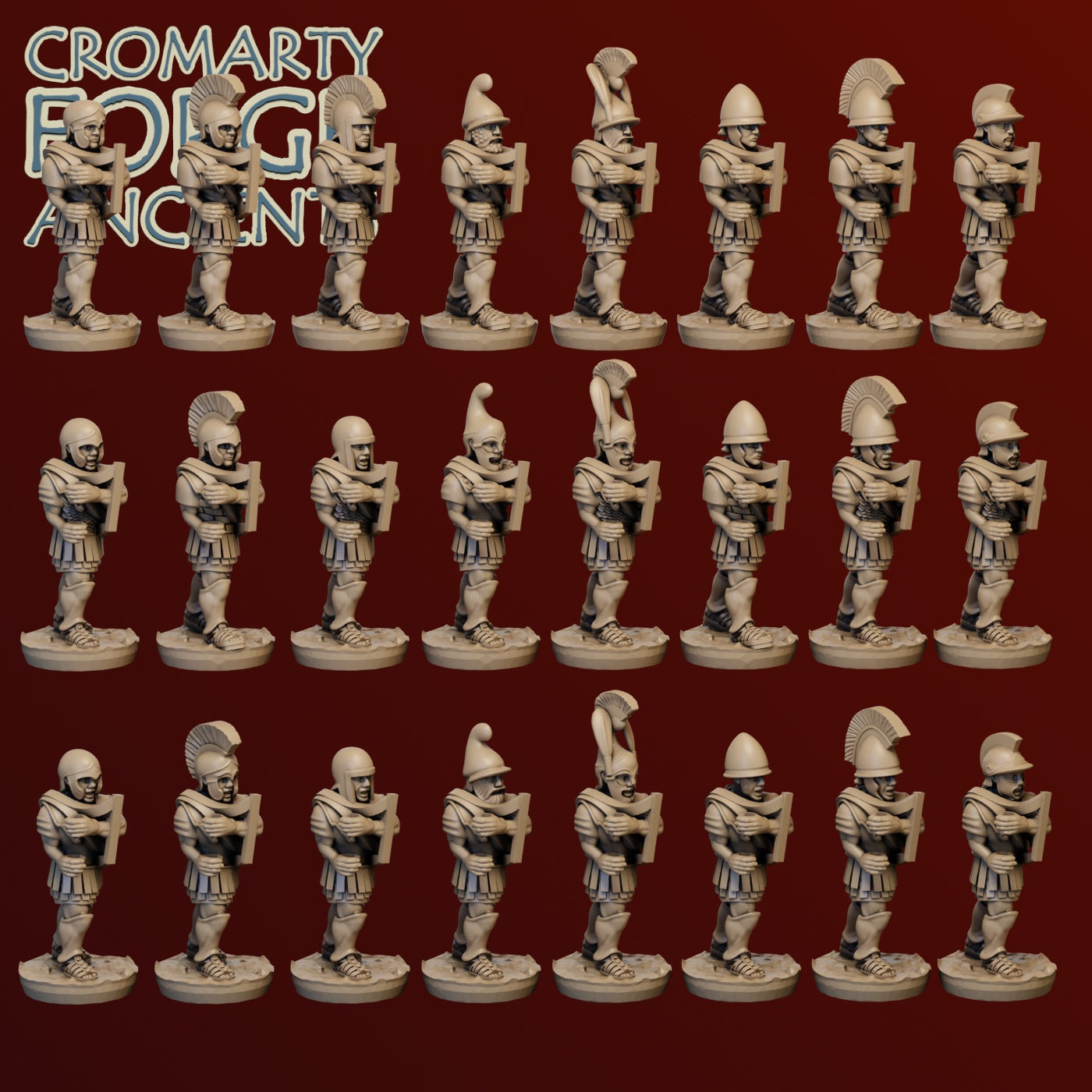 15mm Macedonian Armoured Phalangites Phalanx