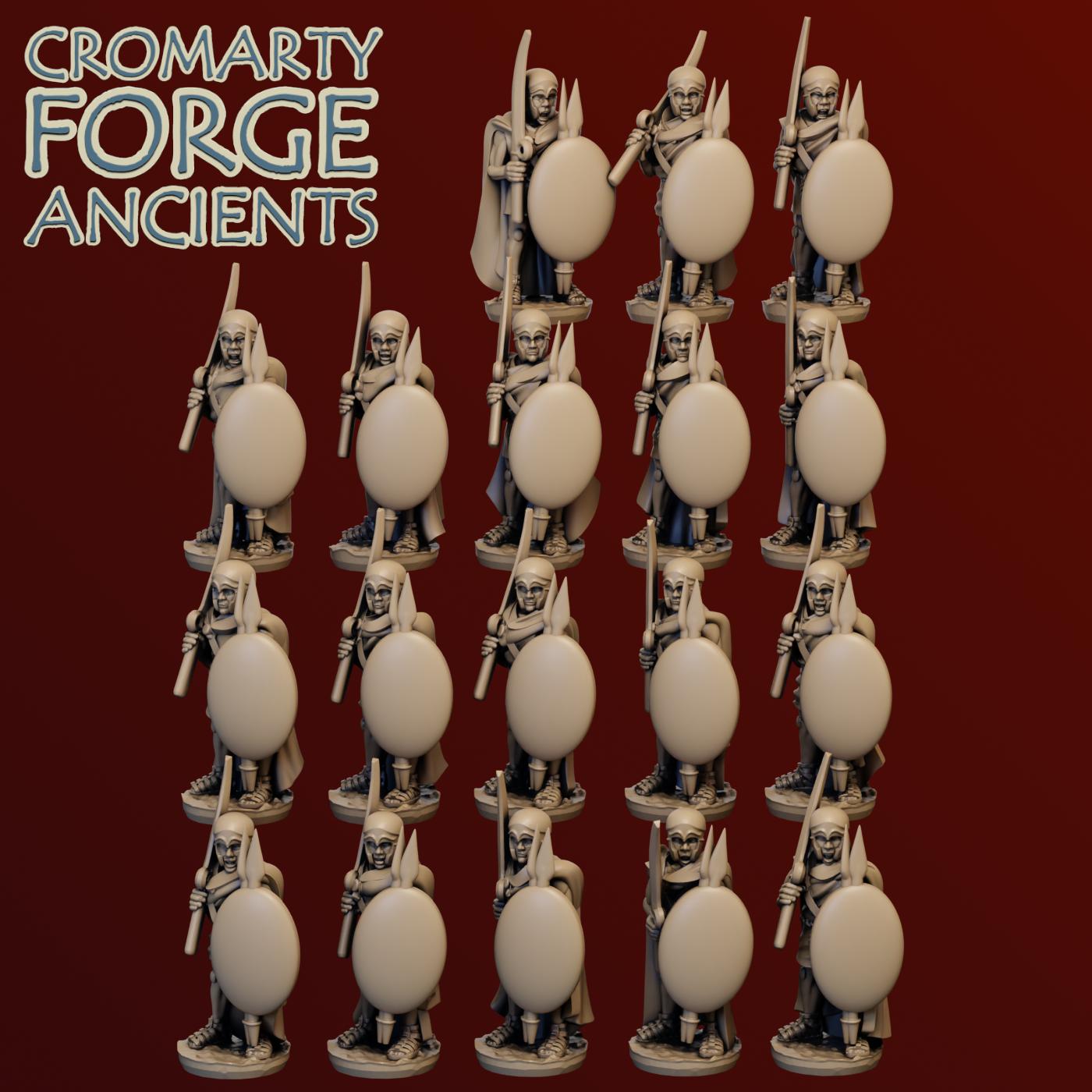15mm Thracian Rhomphaia Standing Unit