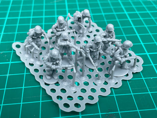 WW2 German Panzergrenadier squad D 20mm