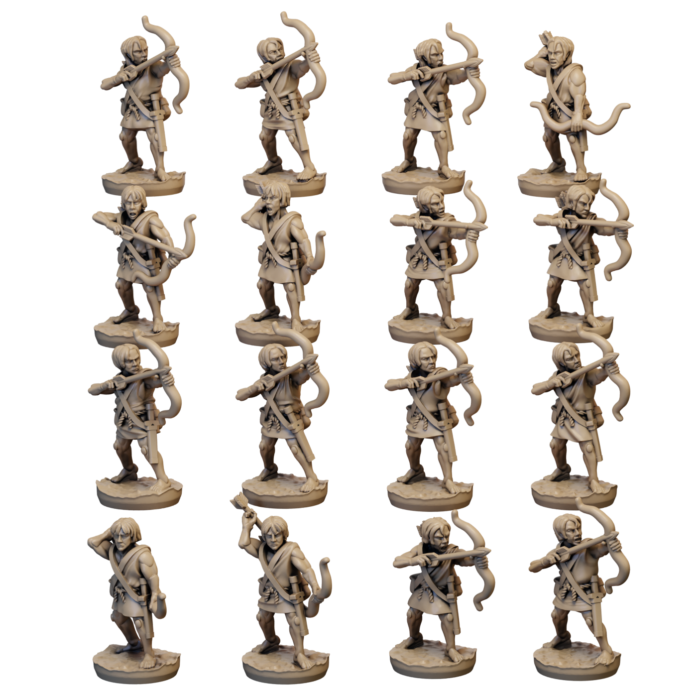 15mm Greek Archers Small Unit image 0