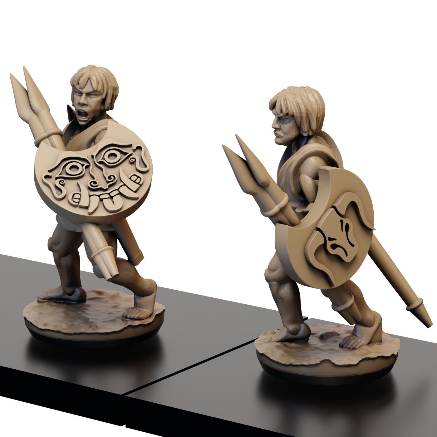 15mm Greek Peltasts Small Unit image 1