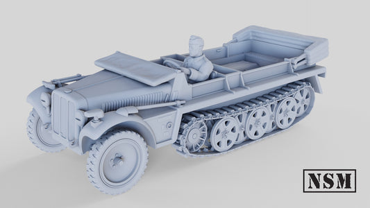 WW2 SdKfz 10 Halftrack 20mm image 0