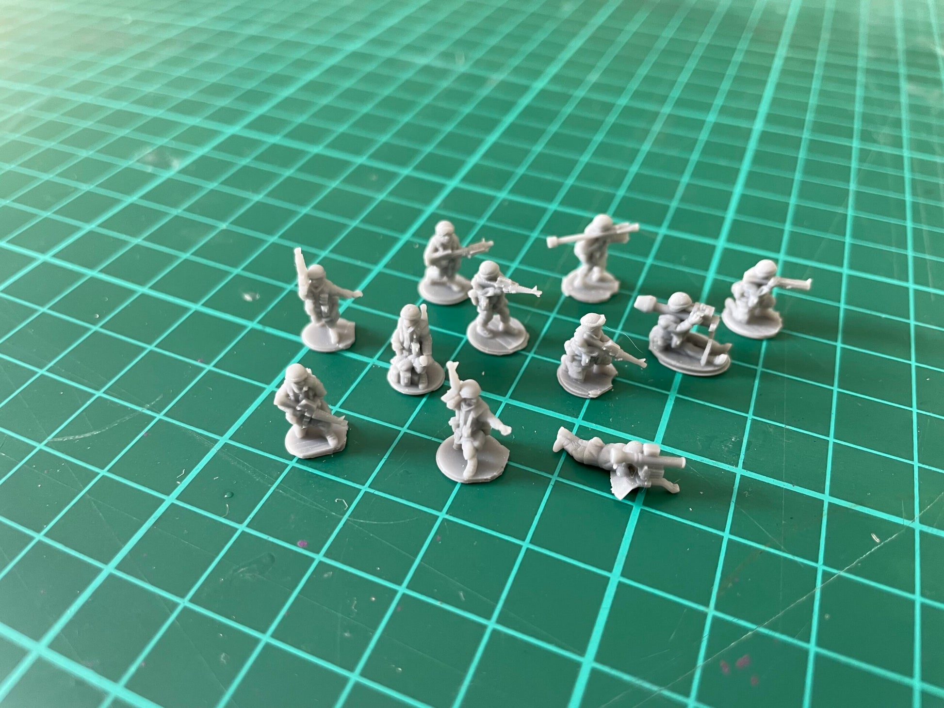 10mm Northag US Infantry Platoon Dismounted image 1
