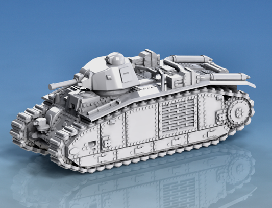 WW2 Panzer B2 740(f) Flammwagen 20mm image 0