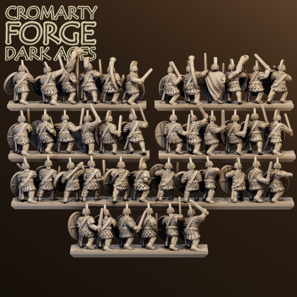 10mm Late Imperial Roman Palatina Attacking image 1