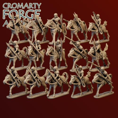 13.5mm Spanish light Cavalry Small Unit image 0